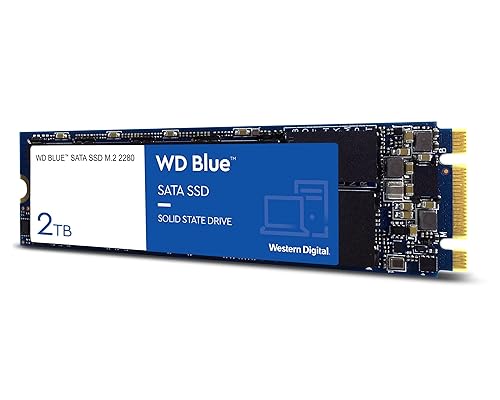 Western Digital Blue 3D 2TB Internal M.2 2280 Solid State Drive WDS200T2B0B