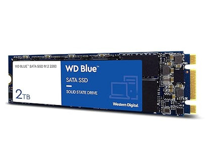 Western Digital Blue 3D 2TB Internal M.2 2280 Solid State Drive WDS200T2B0B