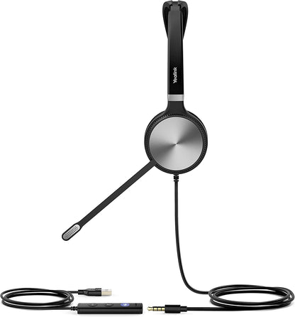 Yealink UH36 Series Headset, Wired Single-Ear | Teams Certified (UH36 Mono)