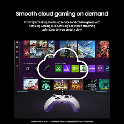 SAMSUNG 43 Odyssey Neo G7 G70NC Series, 144Hz, Quantum Matrix Technology, Gaming Hub- (LS43CG702NNXZA) [Canada Version]