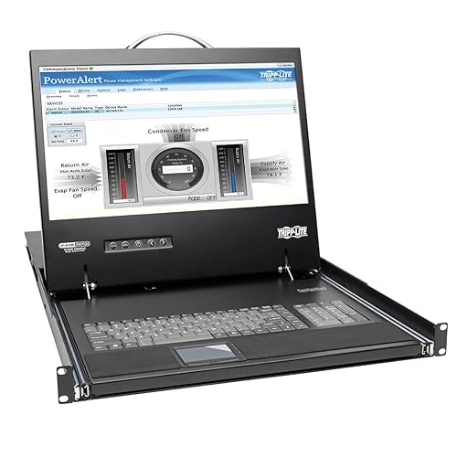 Y417U Tripp Lite 16-Port 1U Rack Console IP KVM Switch 2+1 Users W/ 19in. LCD Screen Rack-Mount (B070-016-19-IP2) 16 Port (1) Local (2) Remote