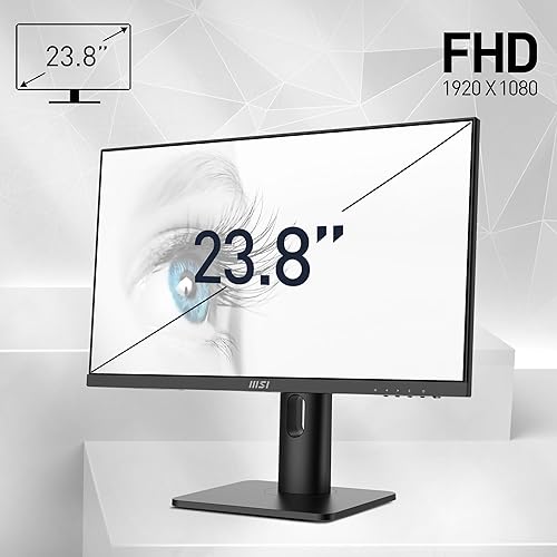 MSI PRO MP243XP 24" Class Full HD LED Monitor - 16:9 - Black - 23.8" Viewable - In-plane Switching (IPS) Technology - LED Backlight - 1920 x 1080 - 16.7 Million Colors - Adaptive Sync/FreeSync - 300 Nit - 1 ms - MPRT Refresh Rate - Speakers