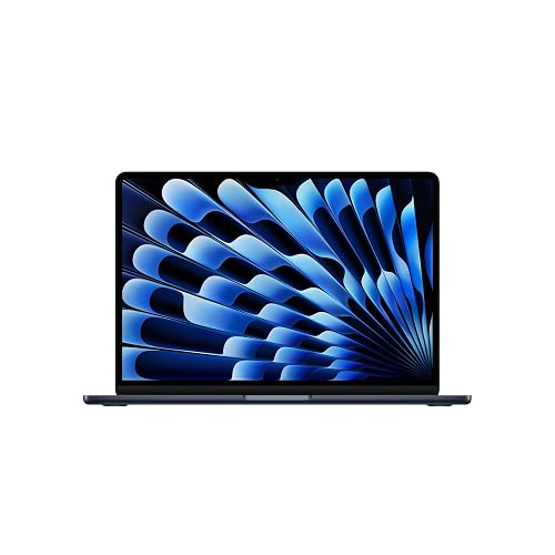 Apple 2026 MacBook Air 13-inch Laptop with M5 chip (10-core CPU and 10-core GPU, 24GB Unified Memory, 1TB SSD Storage) - Midnight - English Keyboard English Keyboard 24GB Unified Memory / 1TB storage Midnight Without AppleCare+