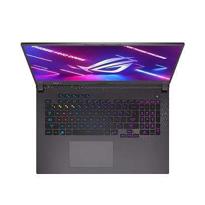 ASUS ROG Strix G17 (2023) Gaming Laptop, 17.3” WQHD 240Hz, GeForce RTX 4060, AMD Ryzen 9 7945HX, 16GB DDR5, 1TB PCIe SSD, Wi-Fi 6E, Windows 11, Per-Key RGB Keyboard, G713PV-DS91-CA
