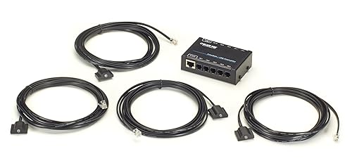 Black Box LED Monitor Identification Kit for Freedom KVM Switch - 1.1" Height x 2.5" Width x 3.8" Depth