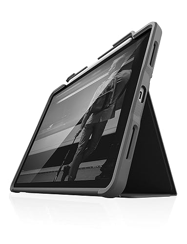 STM Dux Plus, Ultra-Protective case for Apple 11" iPad Pro/2nd Gen - Black (stm-222-286JV-01)