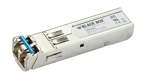 Black Box LFP403 SFP Module - For Optical Network, Data Networking - 1 x Duplex LC 100Base-X Network - Optical Fiber - 1310 nm Wavelength - Single-mode - Fast Ethernet