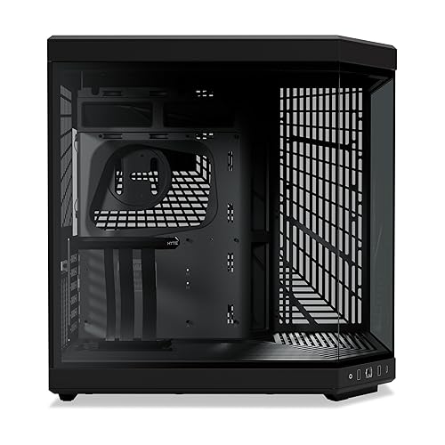 HYTE Y70 Dual Chamber ATX Mid Tower Modern Aesthetic Case - Black