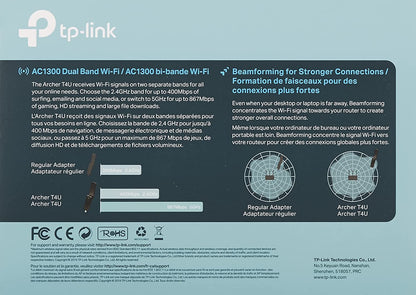 TP-Link AC1200 Wireless Dual Band USB Adapter (Archer T4U V1)