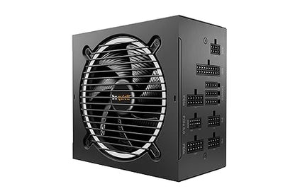Pure Power 12 M 850W, ATX 3.0, 80 Plus® Gold, Modular Power Supply, for PCIe 5.0 GPUs and GPUs with 6+2 pin connectors, 12VHPWR Cable Included, Silent 120mm be quiet! Fan - -BN506