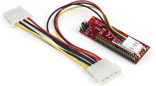 StarTech.com IDE to SATA Hard Drive or Optical Drive Adapter Converter - 40-Pin PATA to 2.5" SATA HDD / SSD / ODD Converter (IDE2SAT2) IDE SATA Drive