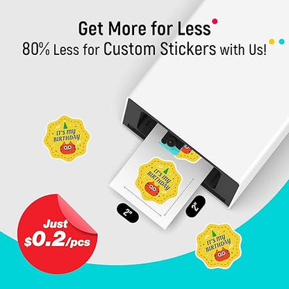 Liene Sticker Paper & Cartridge, 2 Ink Cartridge Refill & 72 sheets photo papers, 4x7", Dye Sublimation, Water & Oxidation-Proof, Compatible w/Liene PixCut S1 Photo Sticker Printer and Cutter