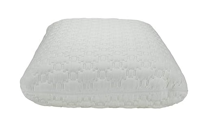 ObusForme Neck Pillow | Memory Foam Pillow | Comforms to Head and Neck Curvature for Optimal Support and Sleep | Breathable Cover for Maximum Airflow | Comfort Sleep
