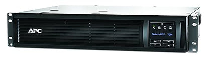 APC SMT750RM2UC UPS 750VA Smart-UPS with Smart Connect, Pure Sinewave UPS Battery Backup, Line Interactive, 120V Uninterruptible Power Supply, Rackmount UPS, Black 750VA Rack Mount