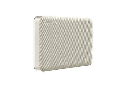 Toshiba Canvio Advance External Hard Drive 4 GB White