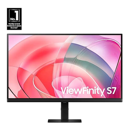 Samsung 27 Viewfinity S7 Inch 4k UHD High Resolution 5ms 60 Hz Black Monitor with HDR 10, Multiple Ports, Intelligent Eye Care - (LS27D702EANXGO) (2024)