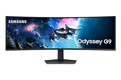 Samsung 49 Odyssey G9 Gaming Monitor 240Hz Dual QHD Freesync Premium pro Curved Screen - (LS49CG952ENXZA) [Canada Version]