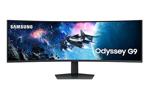 Samsung 49 Odyssey G9 Gaming Monitor 240Hz Dual QHD Freesync Premium pro Curved Screen - (LS49CG952ENXZA) [Canada Version]