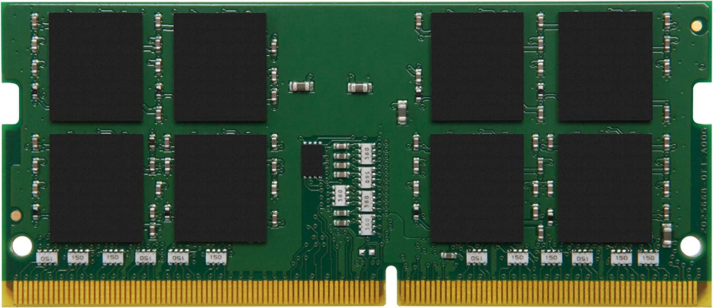 Kingston ValueRAM 16GB 3200MT/s DDR4 Non-ECC CL22 SODIMM 1Rx8 1.2V KVR32S22S8/16 Laptop Memory 16GB 1Rx8 3200MT/s DDR4