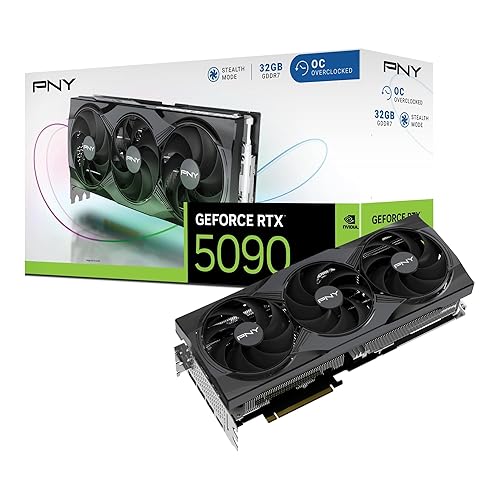 PNY GeForce RTX™ 5090 Overclocked Triple Fan