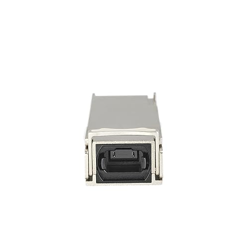 StarTech.com MSA Uncoded Compatible QSFP+ Module - 40GBASE-SR4-40GbE Multi Mode Fiber (MMF) Optic Transceiver - 40GE Gigabit Ethernet QSFP+ - MPO 100m - 850nm - DDM (QSFP40SR4ST) 40GBase-SR4 Single