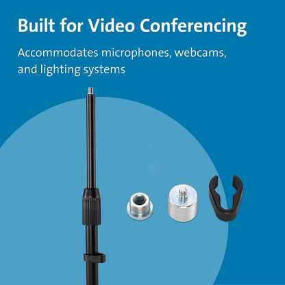 Kensington A1010 Telescoping Desk Stand for Video conferencing Microphones, webcams, and Lighting Systems (K87651WW)