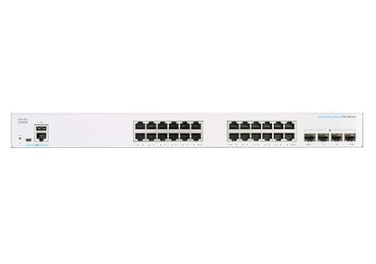 Cisco Business CBS350-24T-4G Managed Switch | 24 Port GE | 4x1G SFP | Limited Lifetime Protection (CBS350-24T-4G) 24-port GE / 4 x GE uplinks
