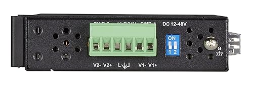 Black Box LGH1006A Network Services Compact Industrial GB Ethernet Switch