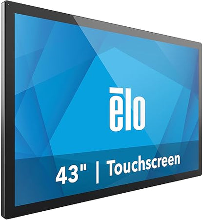 Elo 4304L - 43" Touchscreen Signage - TouchPro PCAP Anti-Friction, 40 Touch, 1920 x 1080, Black 43-inch TouchPro PCAP Anti-Friction