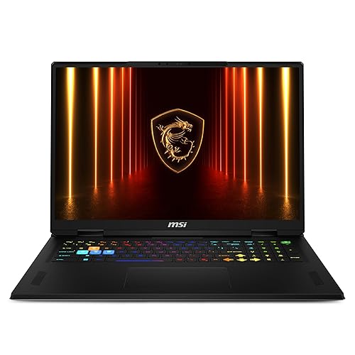MSI Vector 18 HX AI A2XWJG-642CA 18" QHD+ 240Hz Gaming Laptop, Intel® Core™ Ultra9-275HX, RTX 5090, 64GB DDR5 Memory, 2TB NVMe SSD, Windows 11 Home