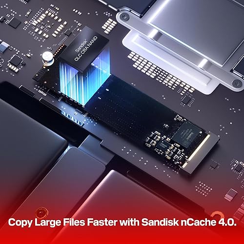 WD Blue SN5100 2TB NVMe SSD - M.2 2280, PCIe Gen 4.0, Internal Solid State Drive - Read Speeds Up to 7,100MB/s, Upgrade Storage for PC/Laptops - WDS200T5B0E