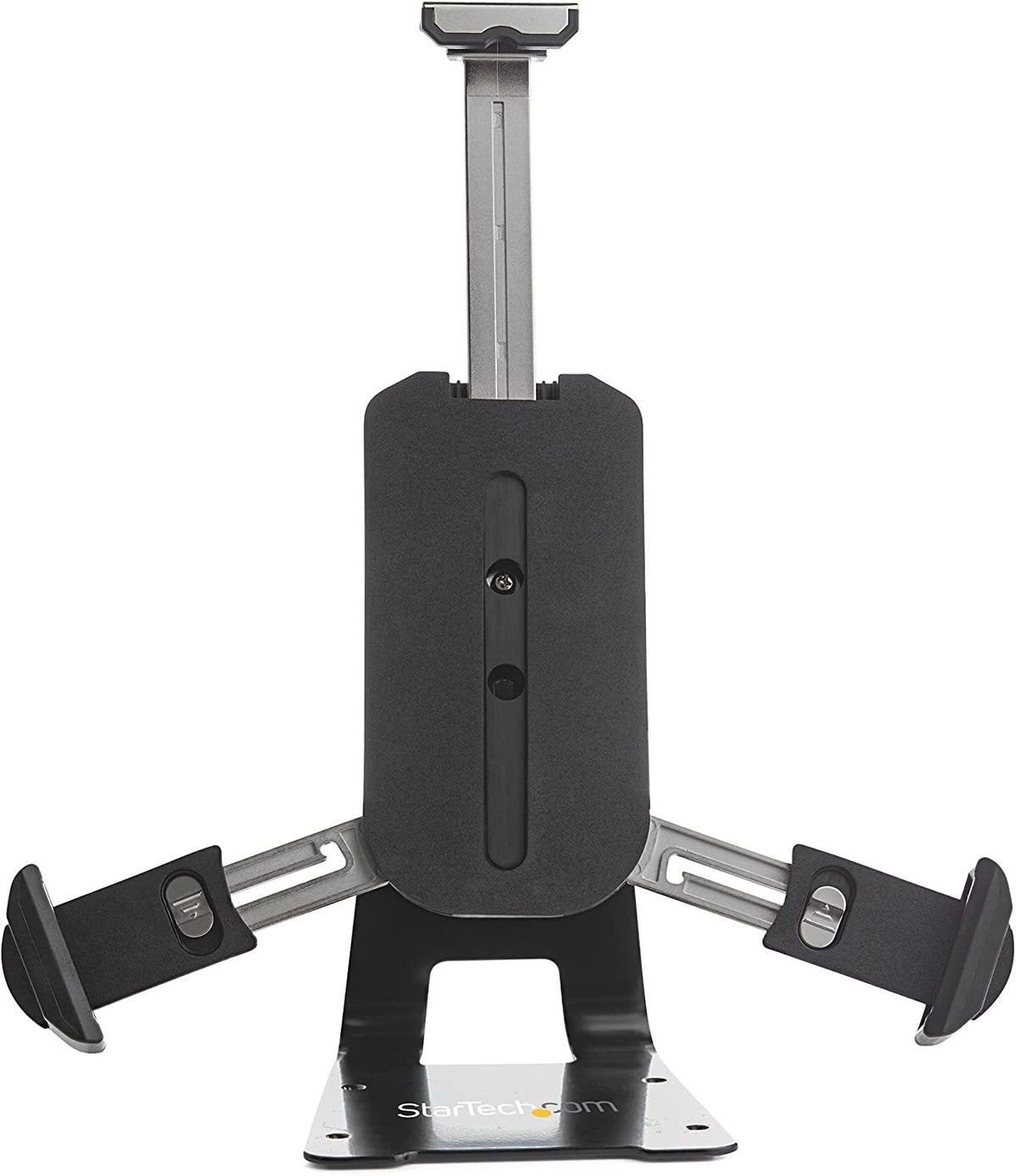 StarTech Secure Tablet Stand K-Slot Cable Lock - Locking Tablet Holder for 7.9"-13" Tablets - Universal Adjustable Tablet Mount for Desk/Surface - Lockable Anti-Theft Security Mount (SECTBLTDT), Black