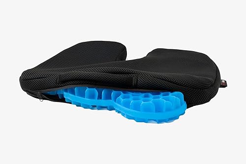 ObusForme Honeycomb Gel Cushion: Breathable, contoured support for ultimate comfort at home, office, or on-The-go. Durable cooling gel, easy-to-clean cover.