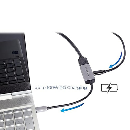 Black Box USB-C to HDMI 2.0 Adapter with 100W Power Delivery, 4K60, PD 3.0