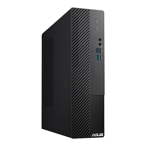 ASUS S500SD Desktop PC, Intel® Core™ i7-12700, 16GB DDR4 RAM, 512GB PCIe SSD, Wi-Fi 6, Windows 11 Home, Black, S500MD-D712