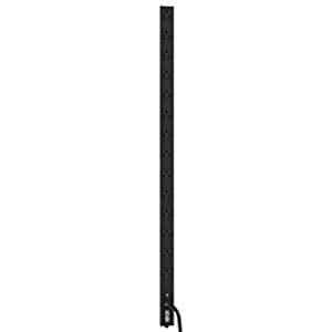 Tripp Lite Basic PDU, 20A, 14 Outlets (5-15/20R), 120V, L5-20P/5-20P Adapter, 15 ft. Cord, 0U Vertical Rack-Mount Power, 36 in. (PDUV20) Basic (36 in.) PDU