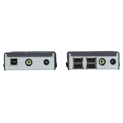 Black Box KVM Extender, Dual Link DVI-D, USB HID, CATX, Single-Access