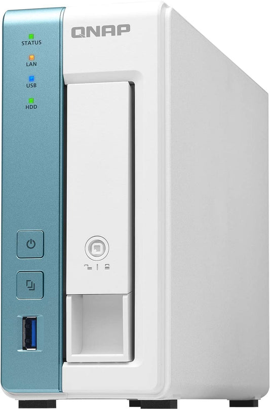 QNAP TS-131K 1 Bay Home NAS with One 1GbE Port 1-bay NAS