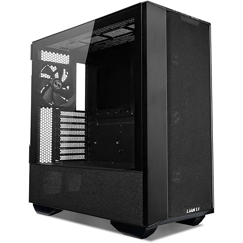 Lian-Li LANCOOL III Tempered Glass E-ATX Mid-Tower Computer Case, Black