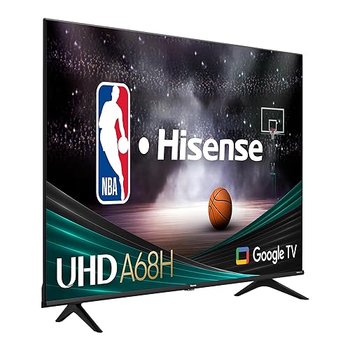Hisense 65A68H - 65 inch Smart Ultra HD 4K Dolby Vision HDR10 Google TV with Bluetooth, Voice Remote (Canada Model) 4K UHD Google TV 65