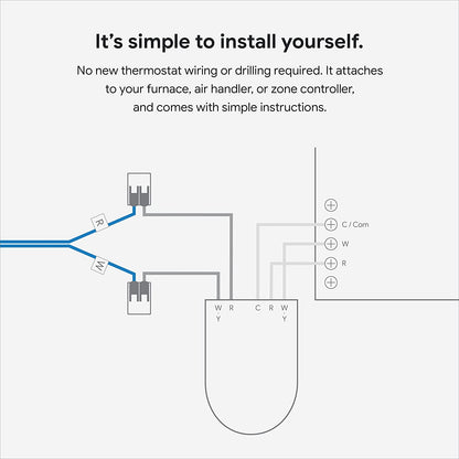 Google Nest Power Connector - Nest Thermostat C Wire Adapter - C Wire Adapter for Smart Thermostat - Nest Thermostat Accessories