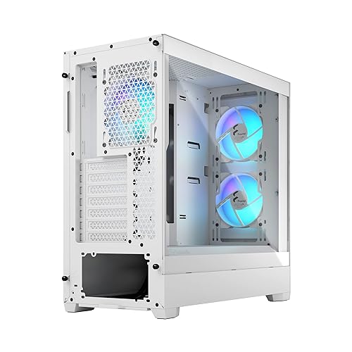 Fractal Design Pop Air RGB White Tempered Glass Clear Tint (FD-C-POR1A-01)