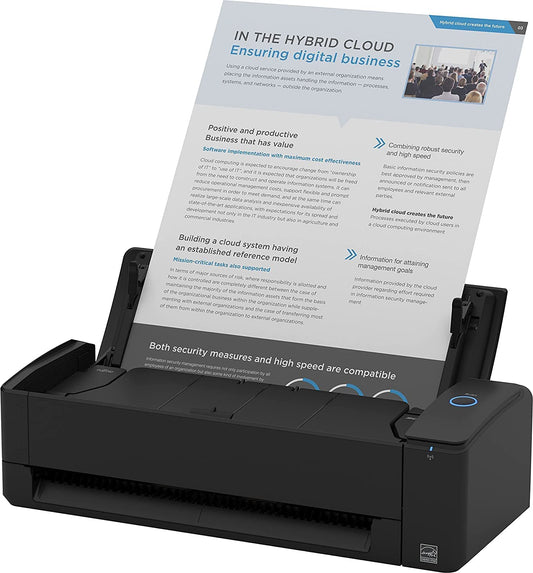 Fujitsu SCANSNAP IX1300 Black with 2YR Warranty