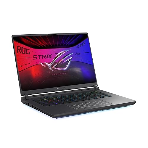 Asus ROG Strix G16 G615 G615LR-DS96-CA 16" Gaming Notebook - WQXGA - 240 Hz - Intel Core Ultra 9 275HX - 32 GB - 1 TB SSD - Intel Chip - 2560 x 1600 - Windows 11 Home - NVIDIA GeForce RTX 5070 Ti with 12 GB