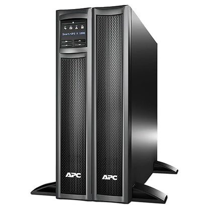 APC Network UPS, 1000VA Smart-UPS Sine Wave UPS with Extended Run Option, SMX1000C, Tower/2U Rackmount Convertible, Line-Interactive, 120V 1000VA No NMC