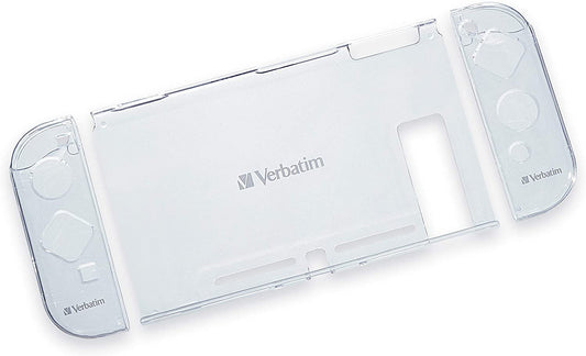 Verbatim Crystal Case with Screen Protection Film for use with Nintendo Switch