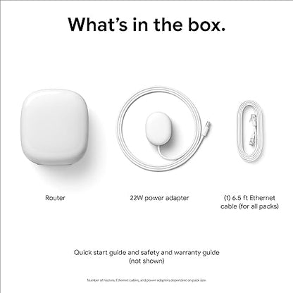 Google Nest WiFi Pro - 1 Pack - Snow Snow 1 Pack
