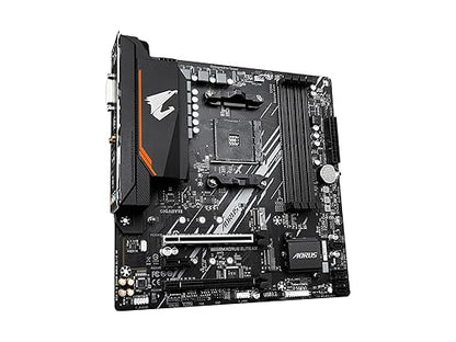 GIGABYTE B550M AORUS Elite AX (AM4/ AMD/ B550/ Micro ATX/Single M.2/ SATA 6Gb/s/USB 3.2 Gen 1/ Realtek GbE LAN/PCIe 4.0/ Motherboard)