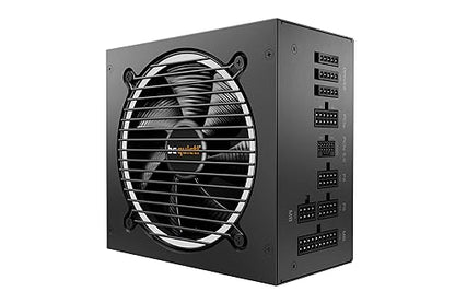 Pure Power 12 M 750W, ATX 3.0, 80 Plus® Gold, Modular Power Supply, for PCIe 5.0 GPUs and GPUs with 6+2 pin connectors, 12VHPWR Cable Included, Silent 120mm be quiet! Fan - BN504