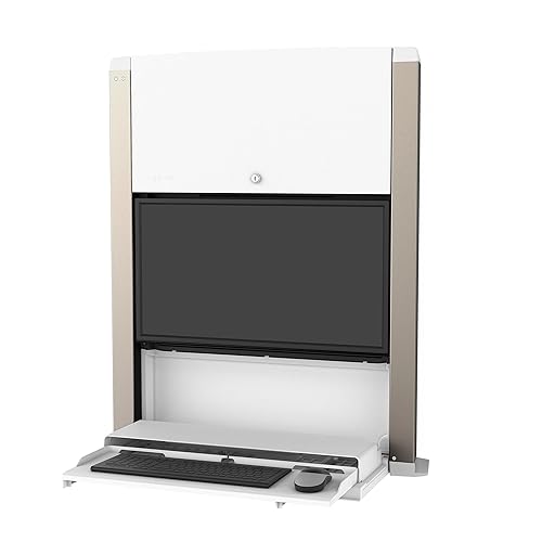 Ergotron 61-367-030 CareFit Enclosure Wall Mount Computer Workstation